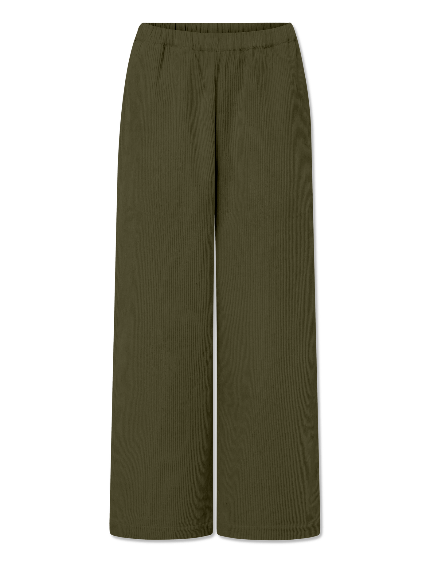 BELLA CORDUROY PANTS - MOSS GREEN