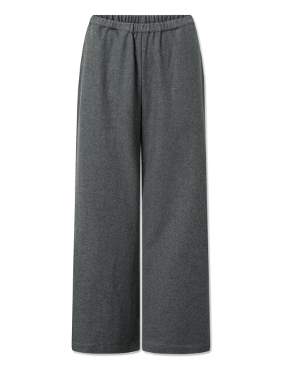 Bella Wool Trousers - DARK GREY