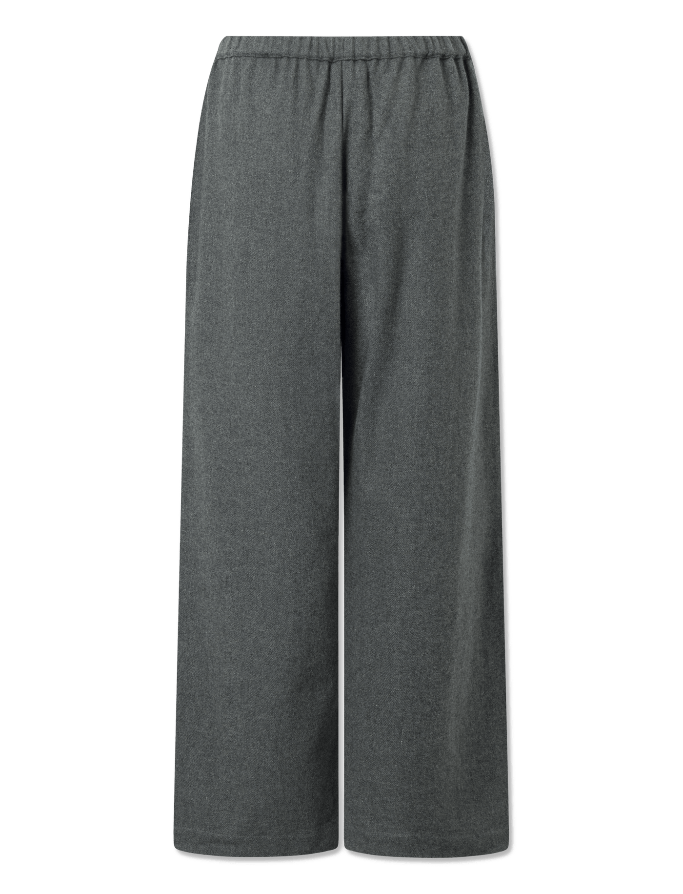 Bella Wool Trousers - DARK GREY