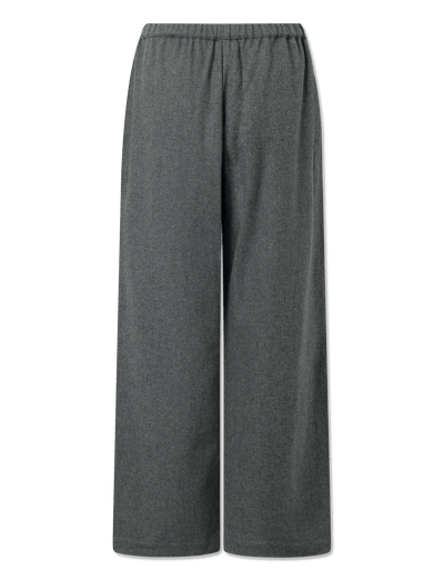 Bella Wool Trousers - DARK GREY