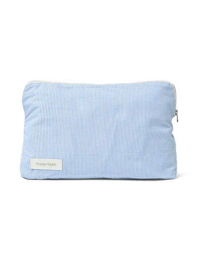 CELIA TOILETRY BAG - MILK STRIPE