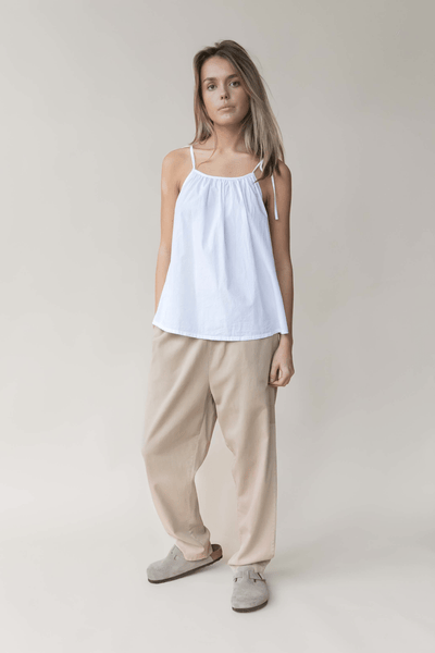 CARLA PANTS - SAND BEIGE
