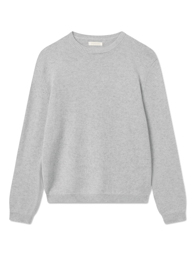 Charlie Knit - LIGHT GREY MELANGE