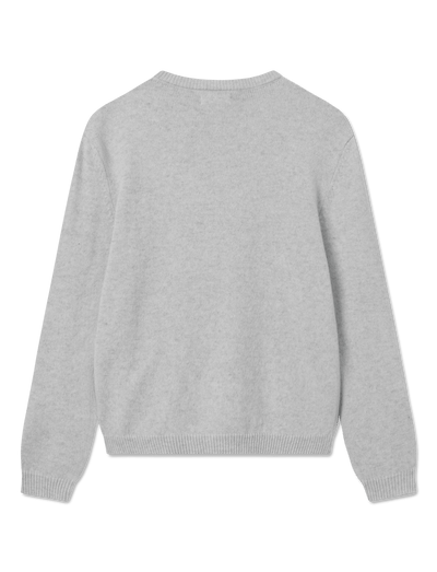 Charlie Knit - LIGHT GREY MELANGE
