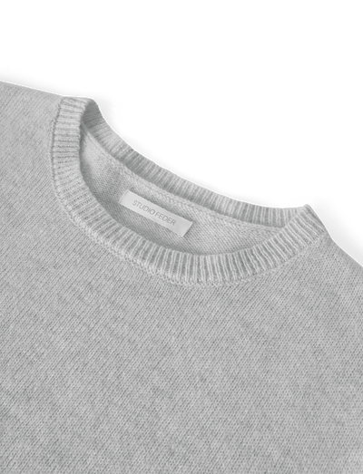Charlie Knit - LIGHT GREY MELANGE
