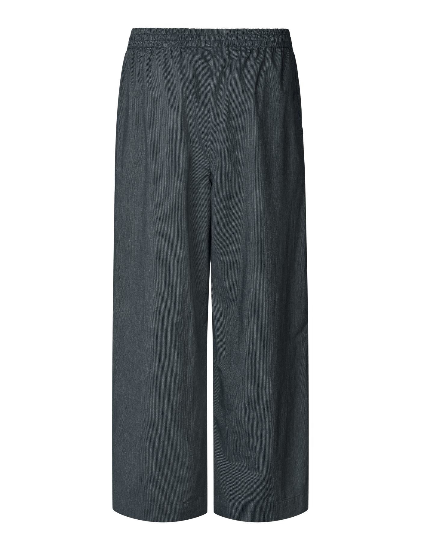 DAGMAR PANTS - BLACK PINSTRIPE