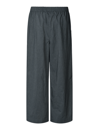 DAGMAR PANTS - BLACK PINSTRIPE