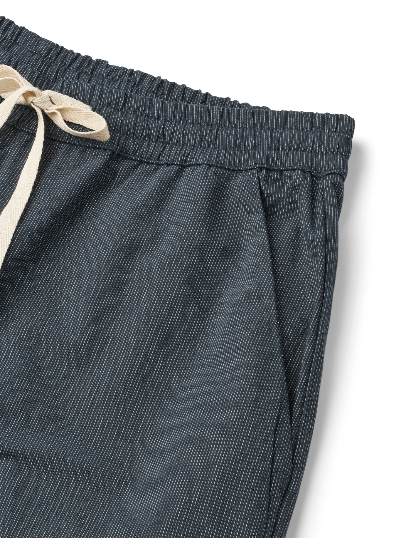 DAGMAR PANTS - BLACK PINSTRIPE