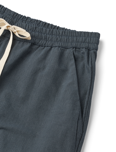 DAGMAR PANTS - BLACK PINSTRIPE