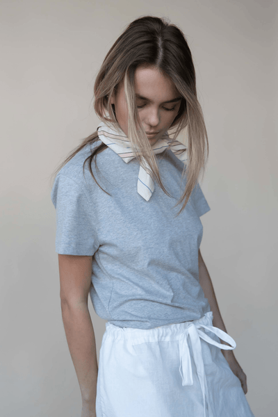 Freya T-shirt - GREY MELANGE