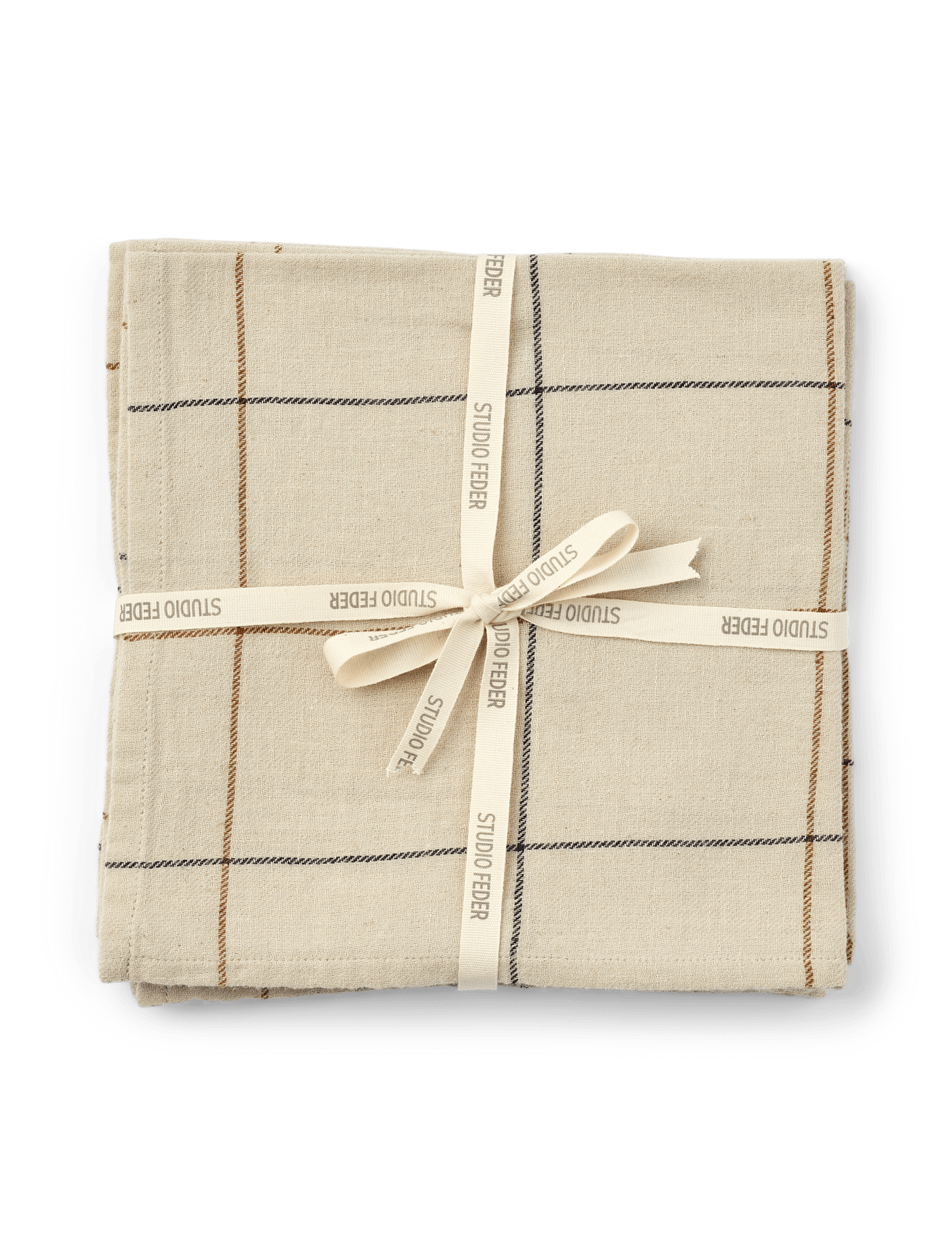 LIVIA NAPKIN 4-PACK - SUNDAY CHECK