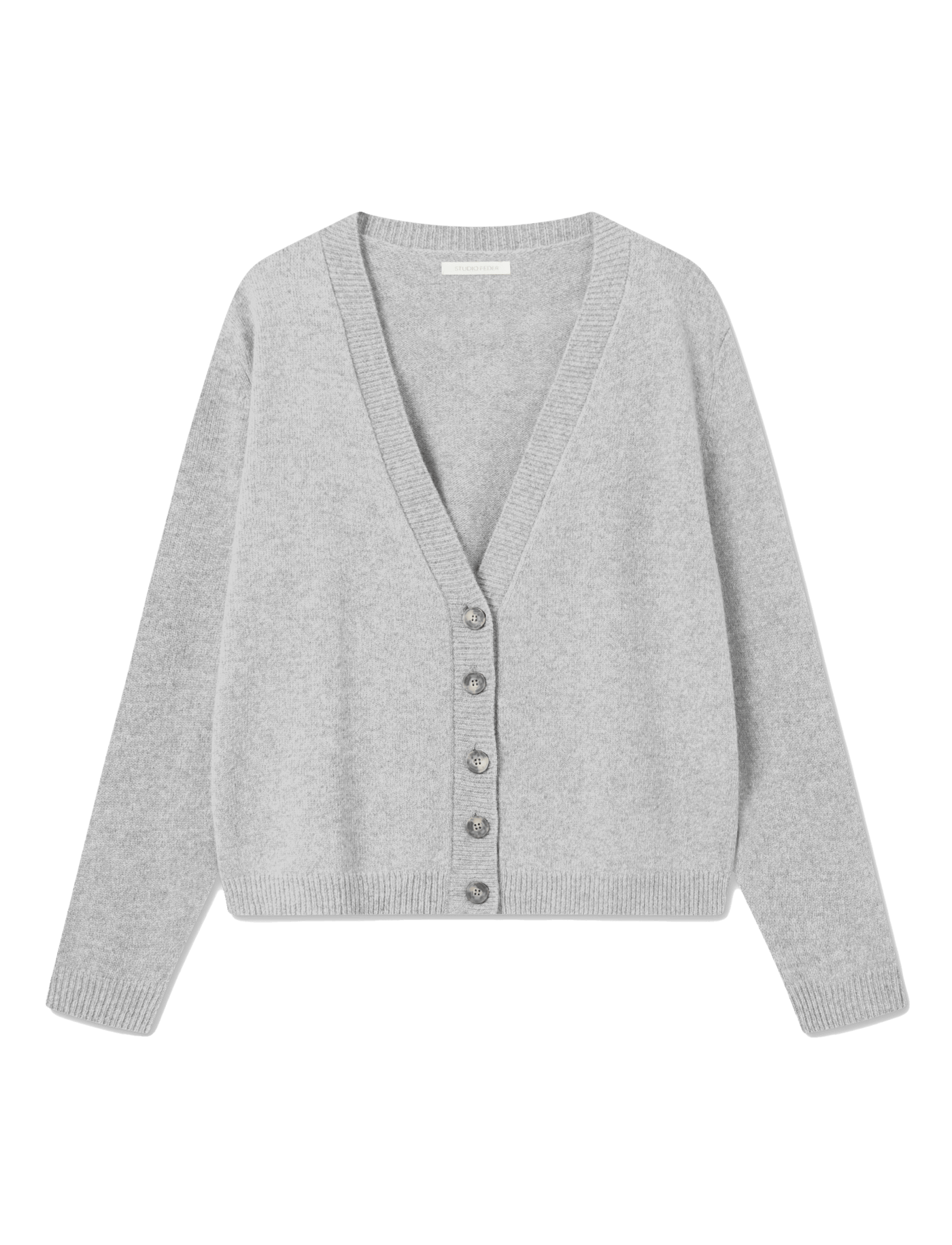 NOEL CARDIGAN - LIGHT GRAY MELANGE