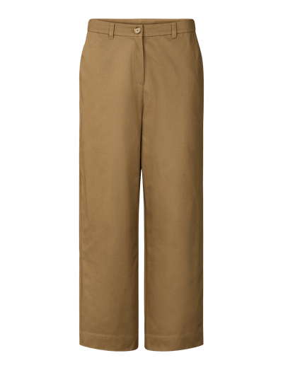 OLINE PANTS - COTTON - DARK CHINO