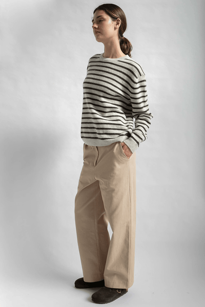 OLINE PANTS - SAND BEIGE
