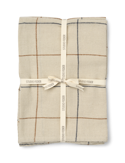 PENNY TEA TOWEL 2- PACK - SUNDAY CHECK