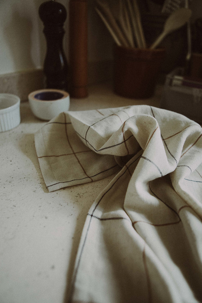 PENNY TEA TOWEL 2- PACK - SUNDAY CHECK