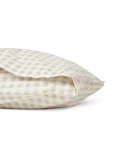 Bedding 150x210 cm - GINGHAM OAT