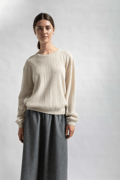 VIOLA KNIT - BIRCH MELANGE