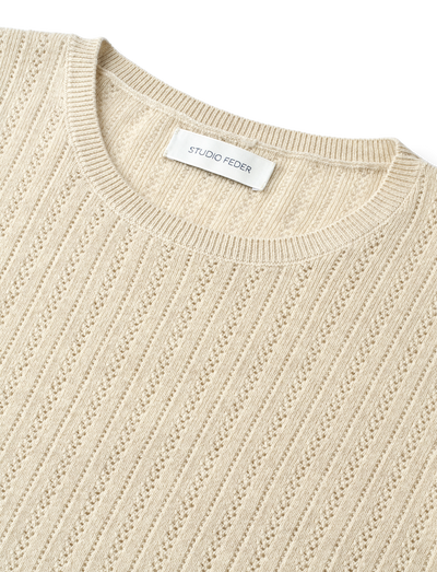 VIOLA KNIT - BIRCH MELANGE