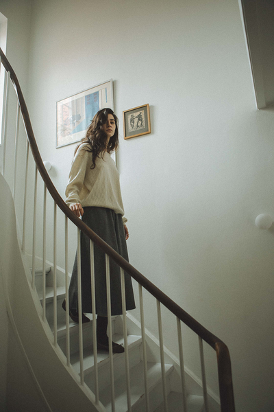 VIOLA KNIT - BIRCH MELANGE