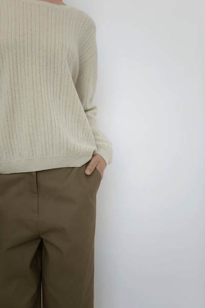 VIOLA KNIT - BIRCH MELANGE
