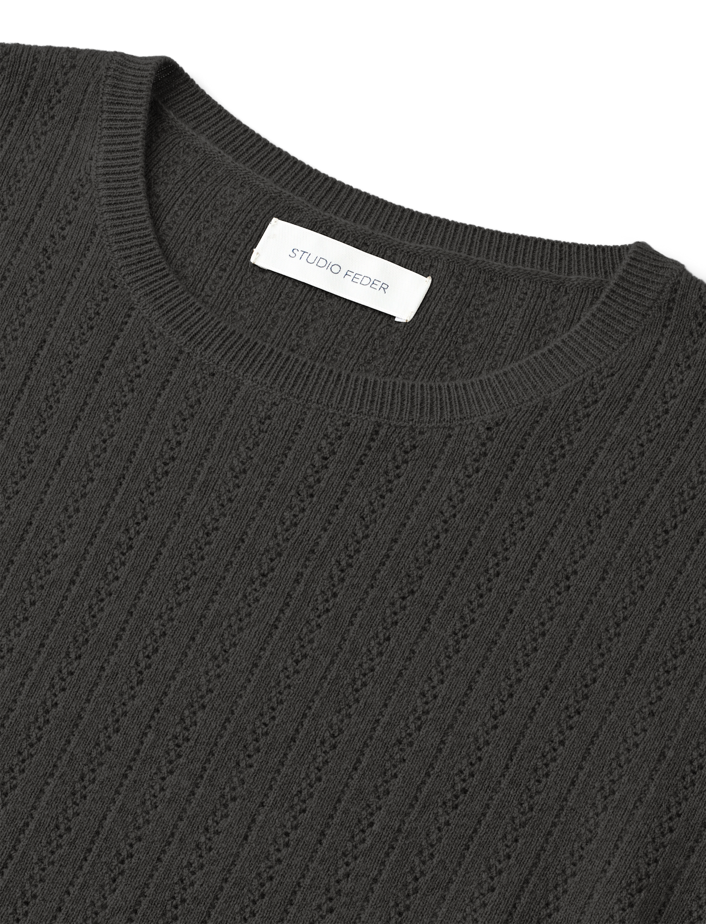 VIOLA KNIT - CHARCOAL MELANGE