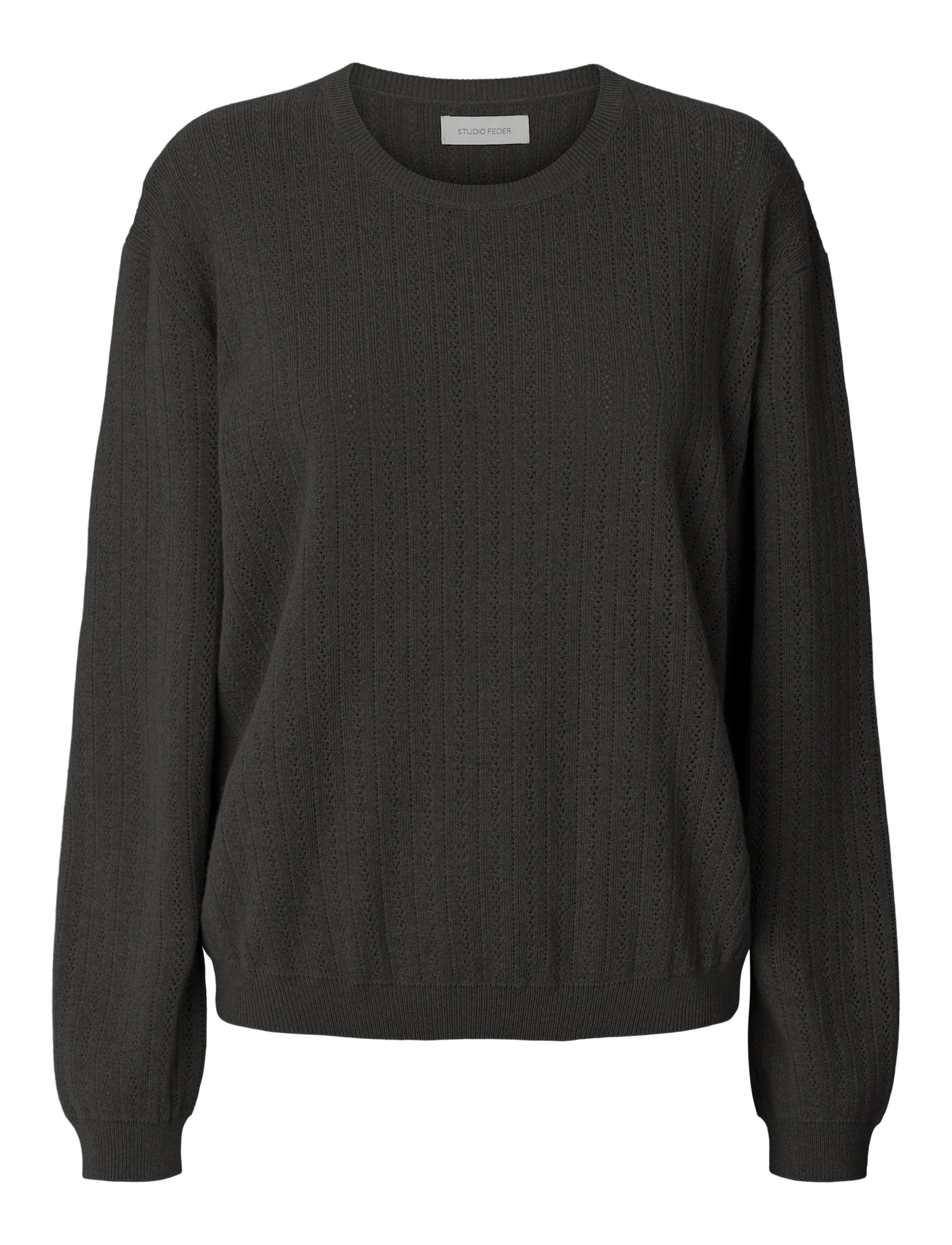 VIOLA KNIT - CHARCOAL MELANGE