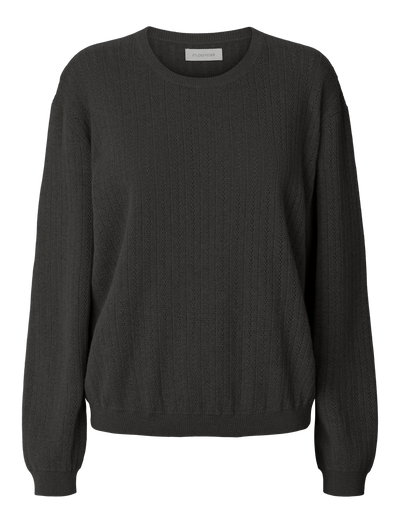 VIOLA KNIT - CHARCOAL MELANGE