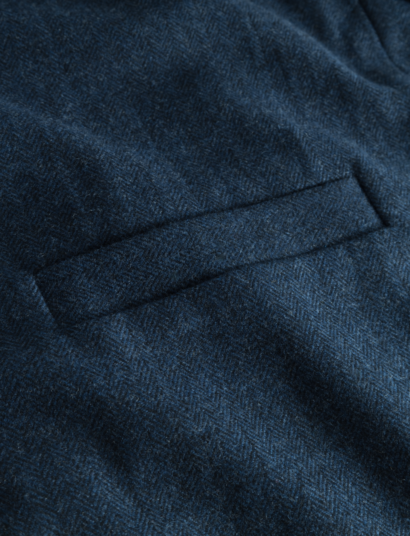 Luis wool blazer - NAVY