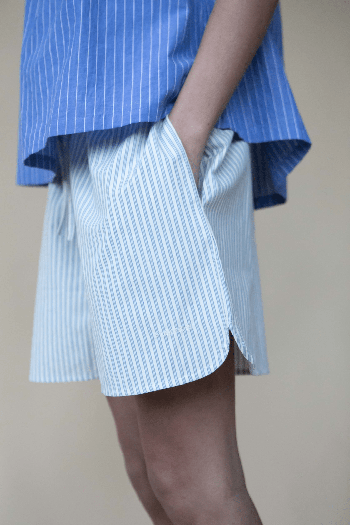 Jasmin Shorts - BEACH STRIPE