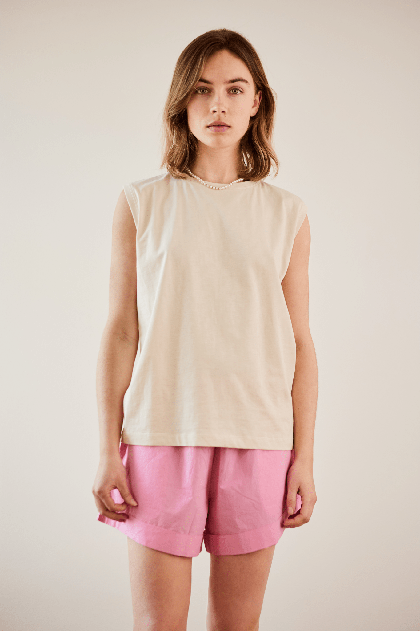 SLOANE T-SHIRT - IVORY