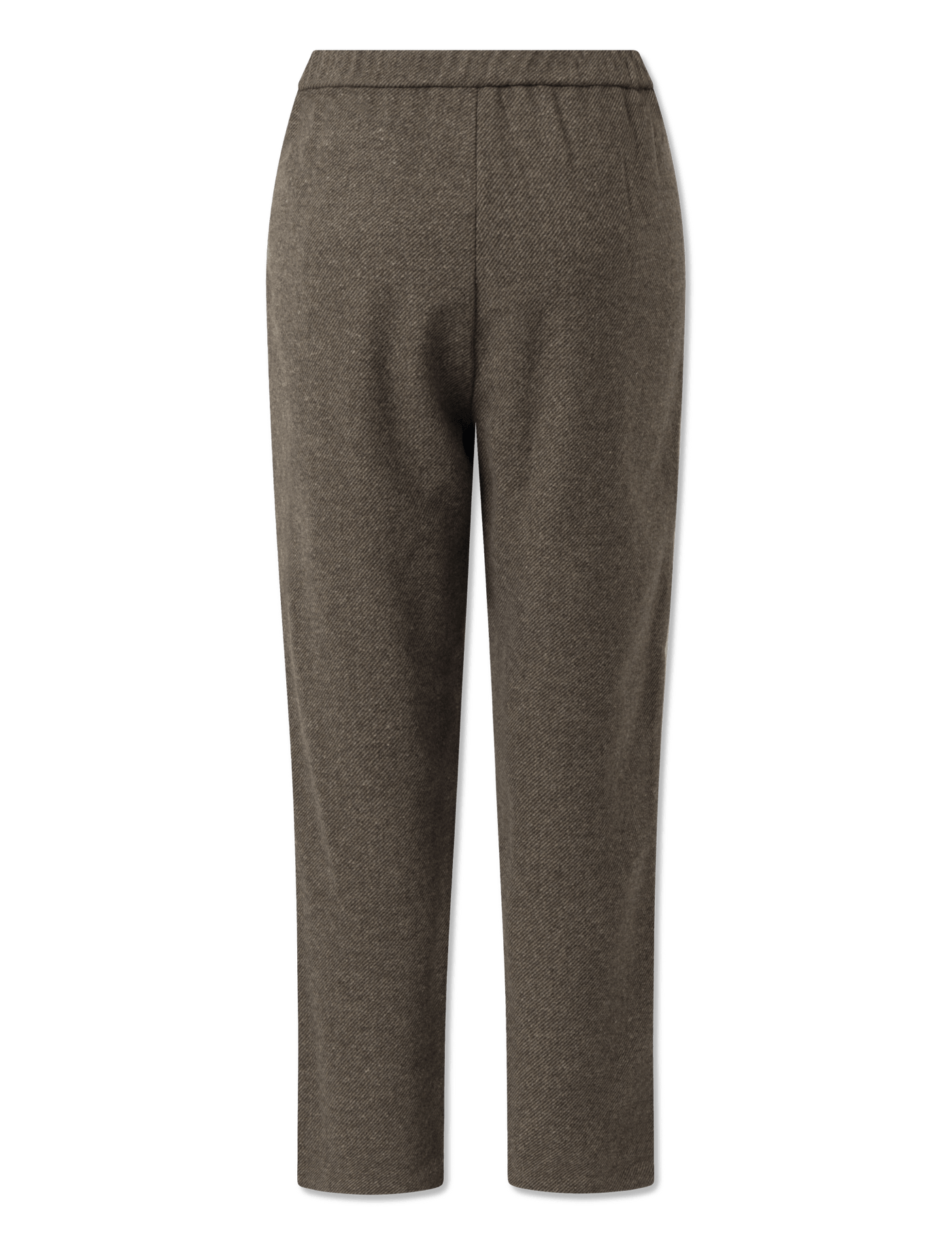 Gudrun Trousers - BROWN HERRINGBONE