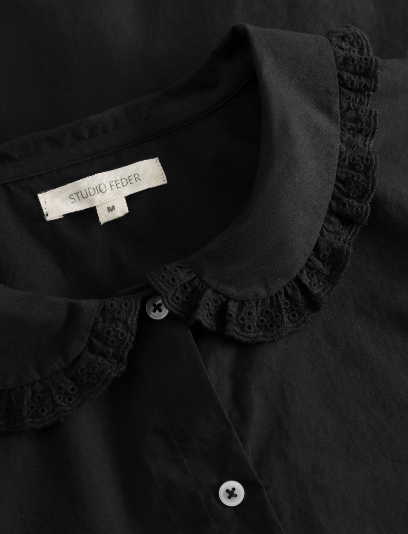 Petra shirt - BLACK