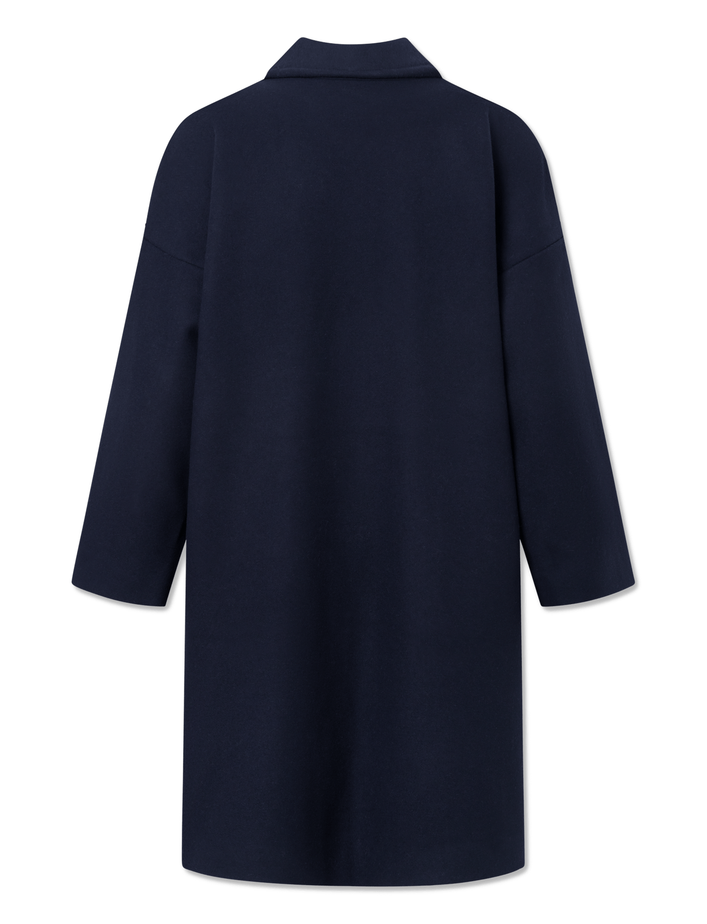 Felix wool coat - NAVY