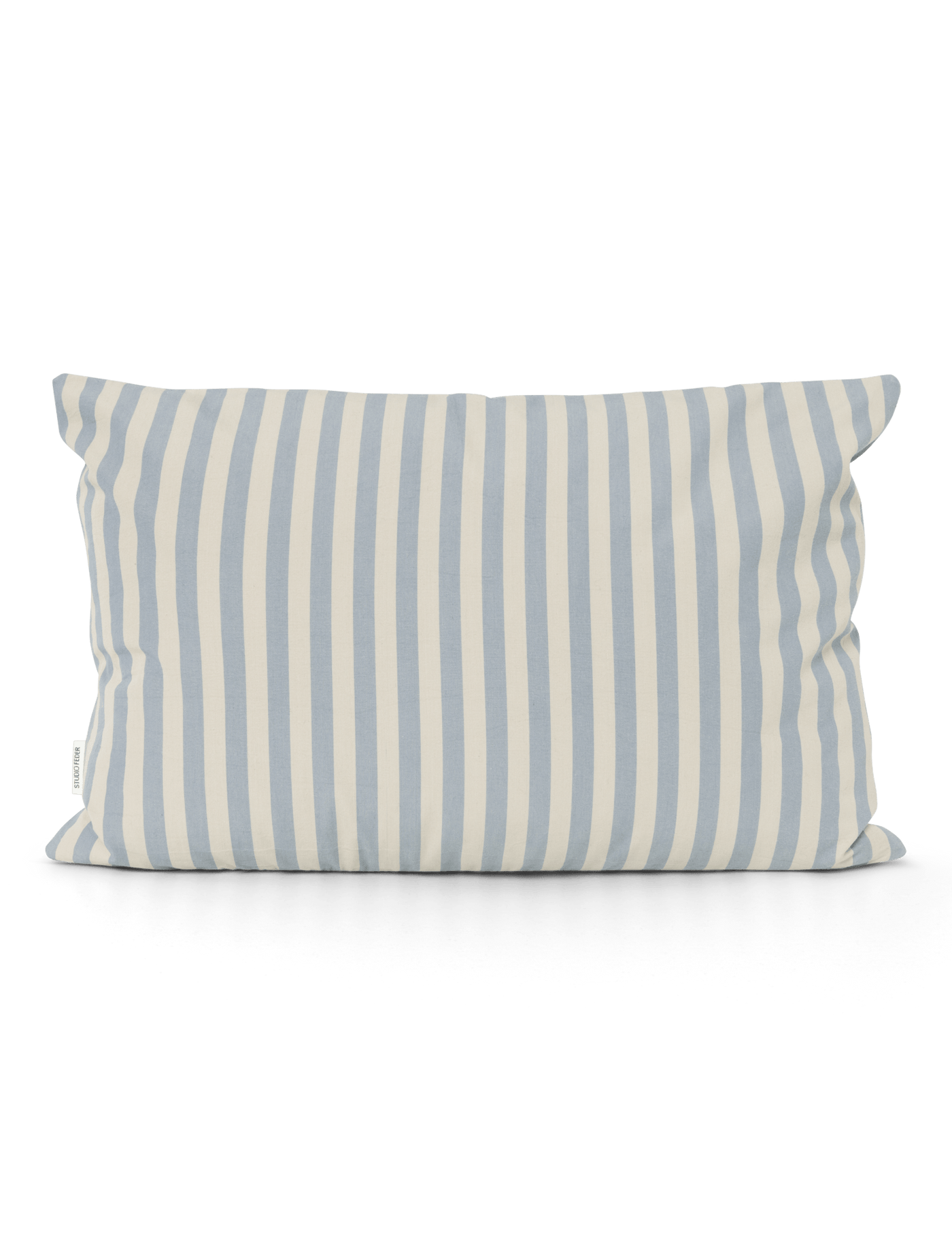 Maddie Cushion - PALE BLUE STRIPE