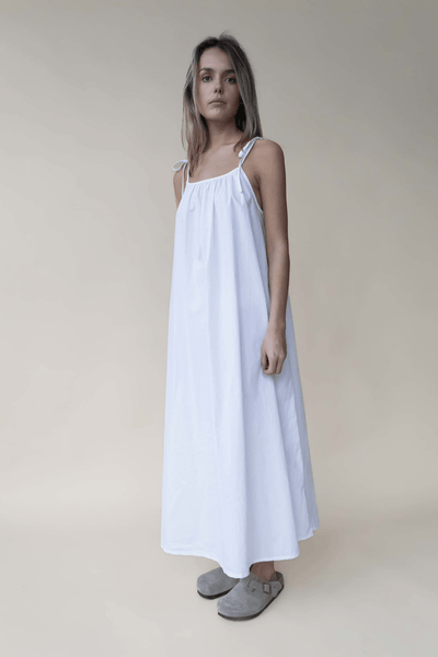 Rigmor Dress - WHITE