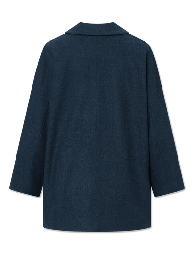 Luis wool blazer - NAVY