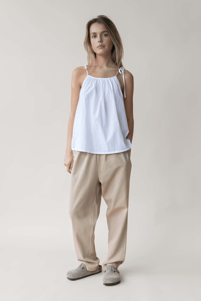 Carla Pants - SAND BEIGE